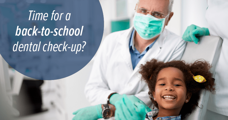 It almost time to go back-to-school. Have you had your pre-school dental check-up?